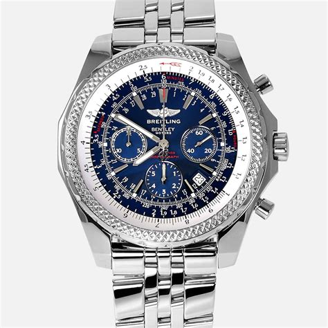 breitling bentley motors chronograph steel replica watches|breitling bentley chronograph men's watch.